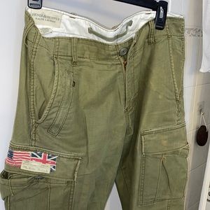 Denim And Supply Ralph Lauren Flag Logo CargoPants